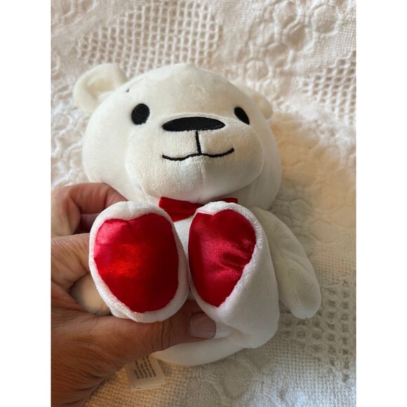 Hallmark White Valentines Bear - Picture 2 of 6